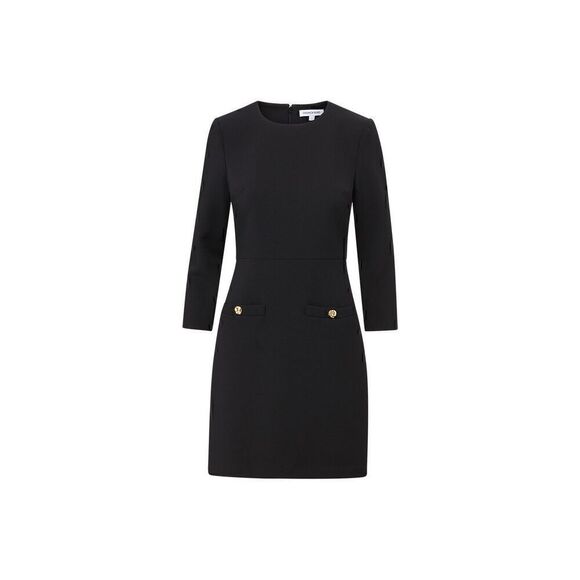 Veronica Beard Classic Black Mini Dress - Picture 3 of 8